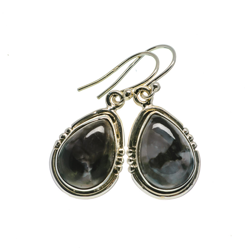 Gabbro Stone Earrings handcrafted by Anasilvercos - EARR393608