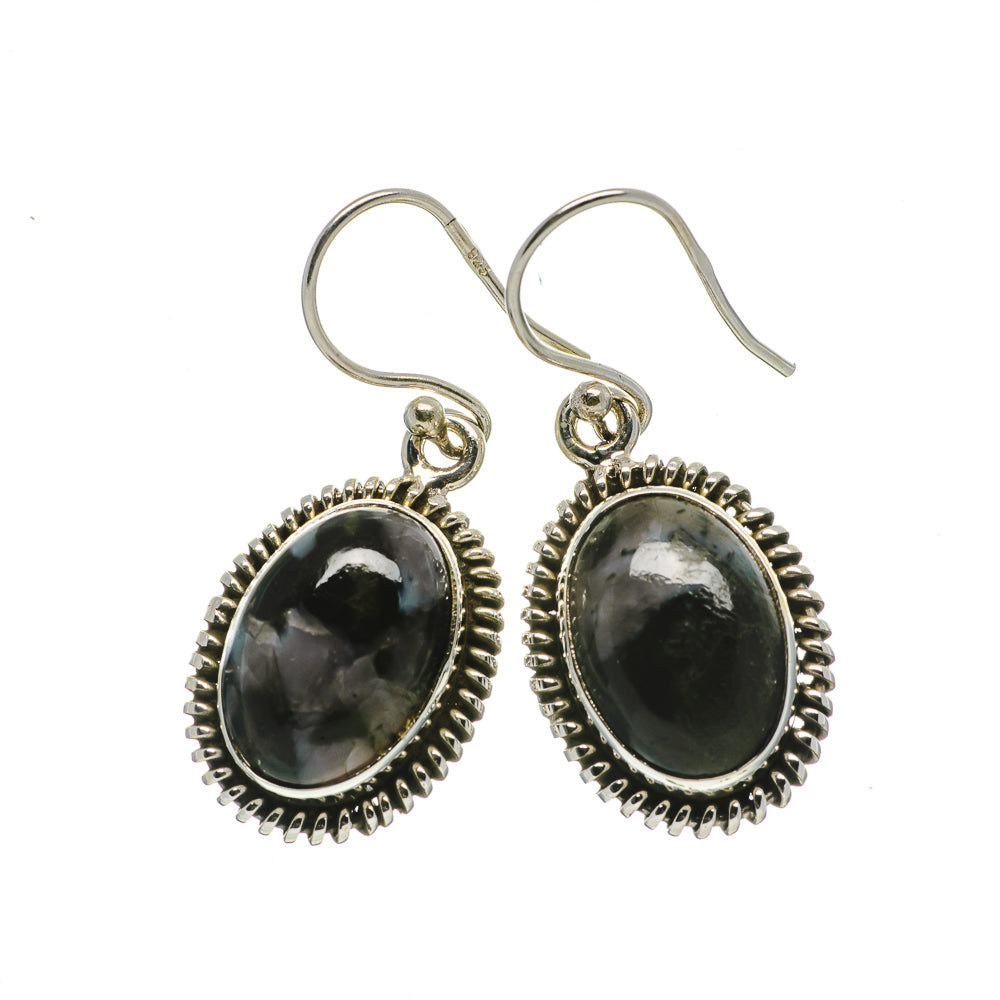 Gabbro Stone Earrings handcrafted by Anasilvercos - EARR393650