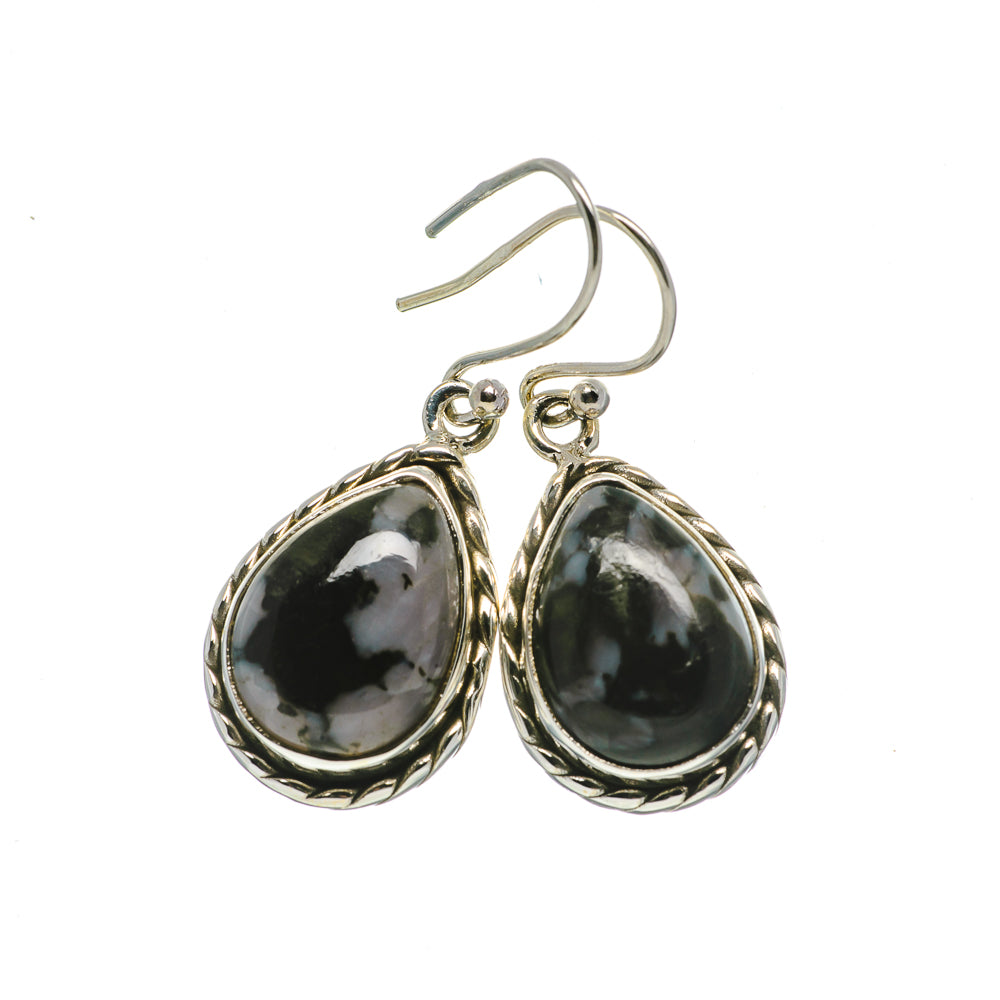 Gabbro Stone Earrings handcrafted by Anasilvercos - EARR393658