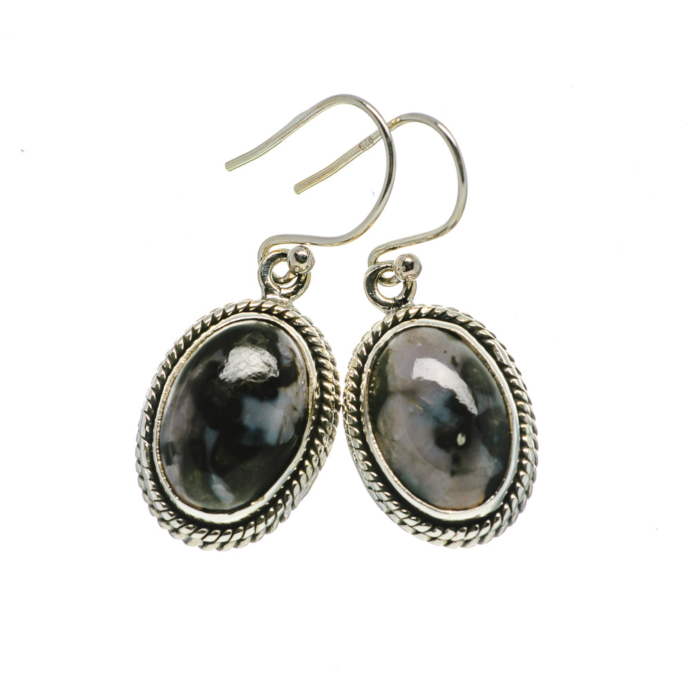 Gabbro Stone Earrings handcrafted by Anasilvercos - EARR393739