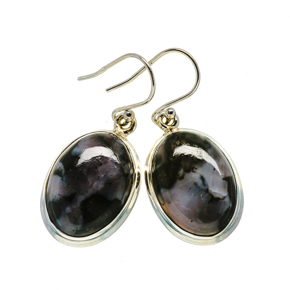 Gabbro Stone Earrings handcrafted by Anasilvercos - EARR399248