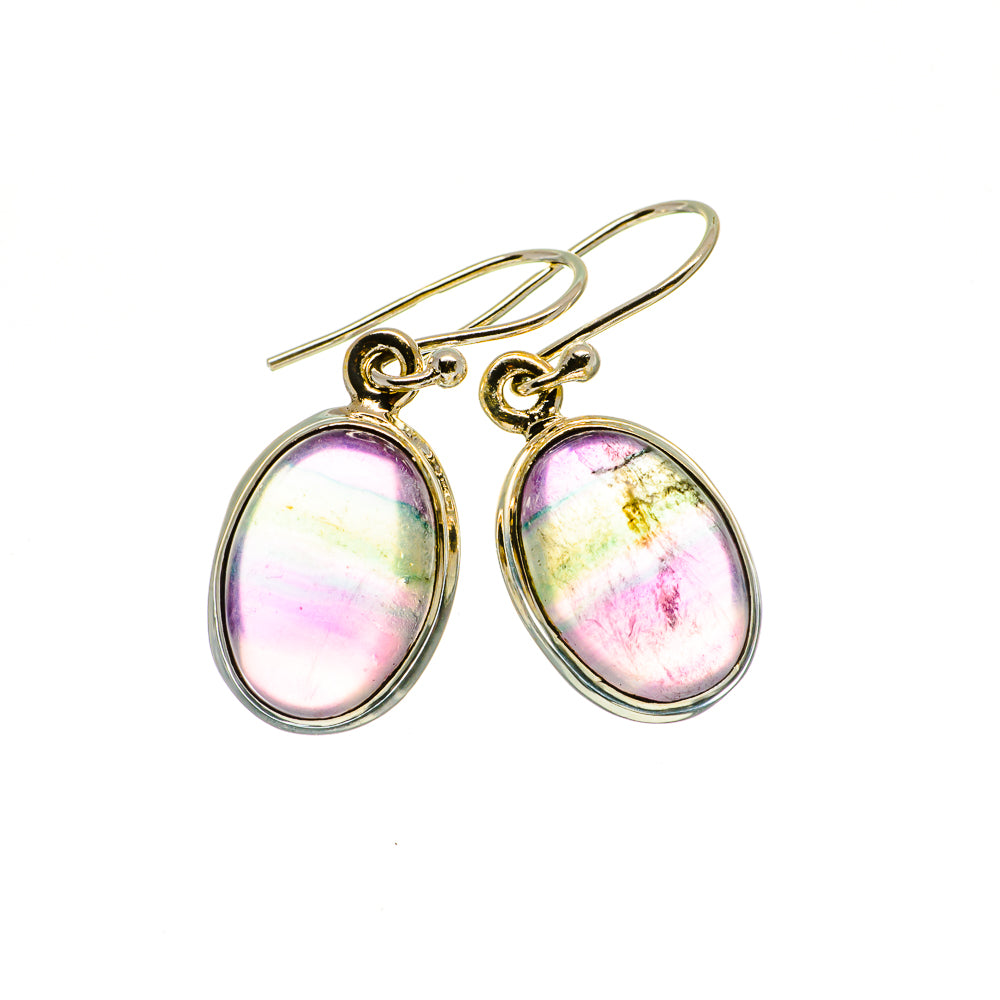 Fluorite Earrings handcrafted by Anasilvercos - EARR404549