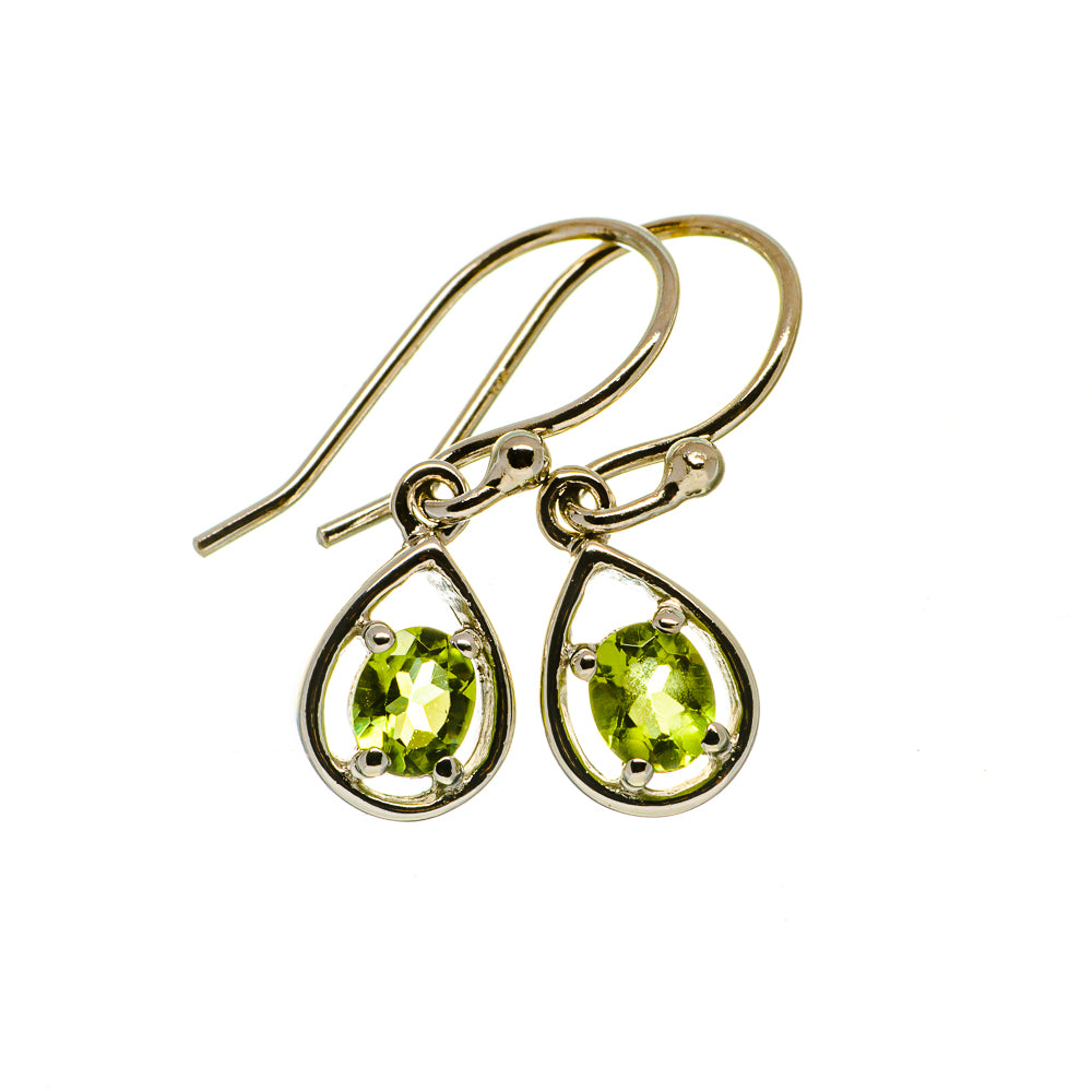 Peridot Earrings handcrafted by Anasilvercos - EARR404885