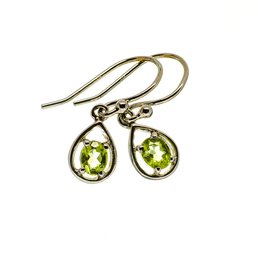 Peridot Earrings handcrafted by Anasilvercos - EARR405069