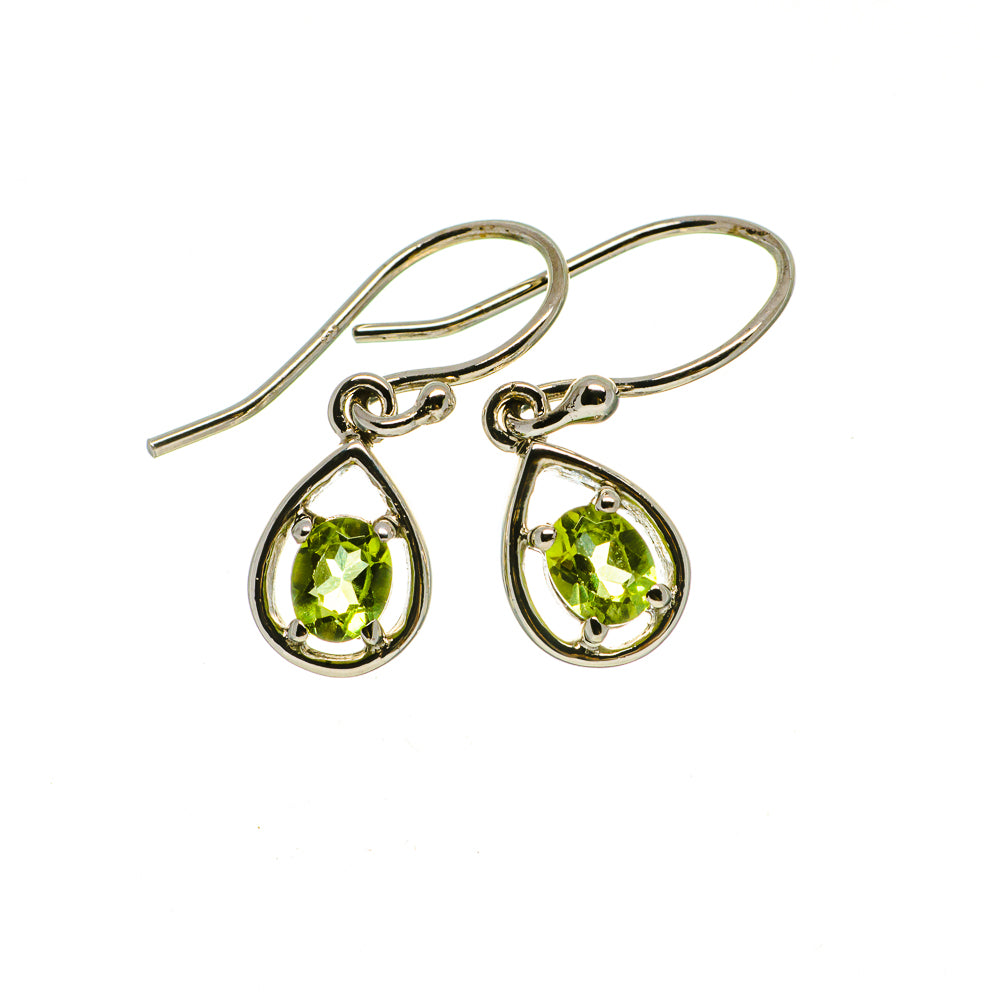 Peridot Earrings handcrafted by Anasilvercos - EARR405225