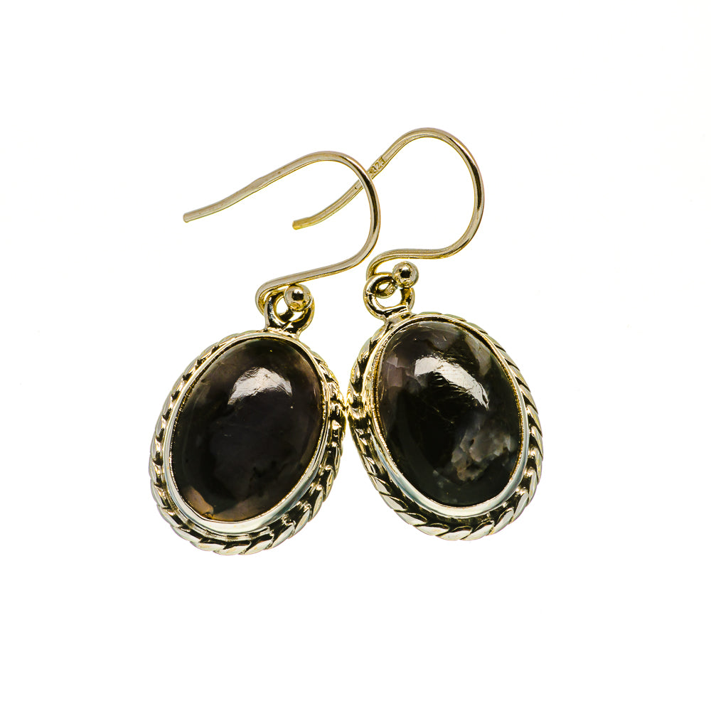 Indigo Gabbro Earrings handcrafted by Anasilvercos - EARR405435