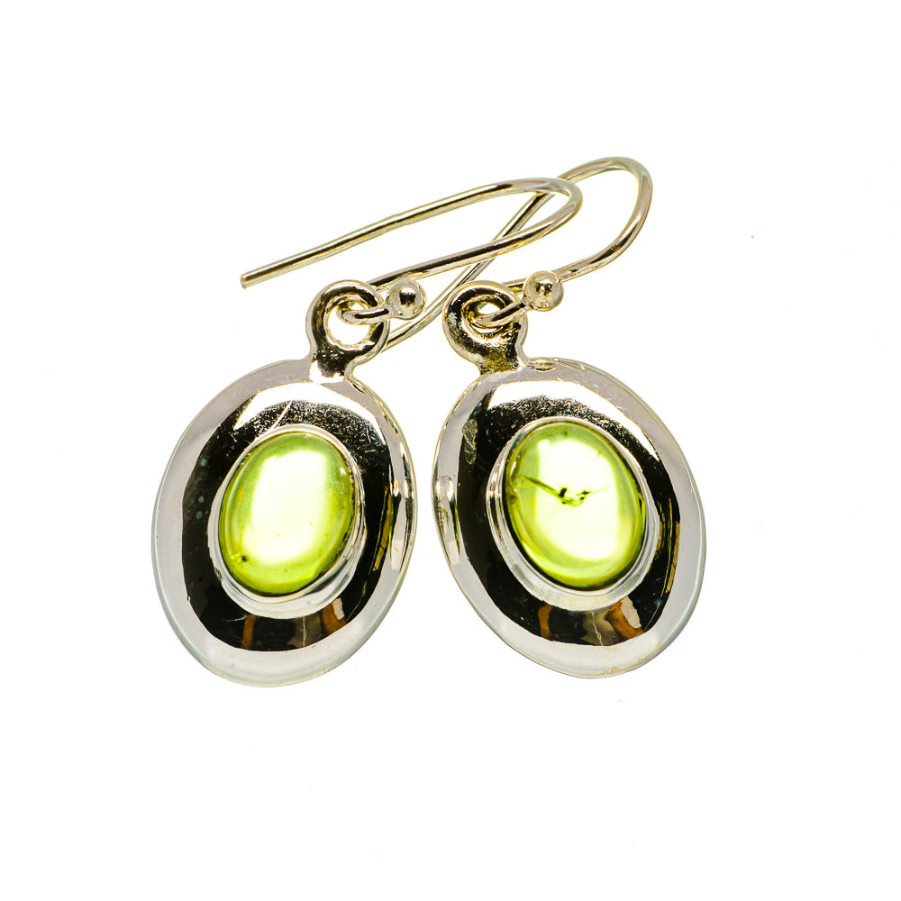 Peridot Earrings handcrafted by Anasilvercos - EARR405595