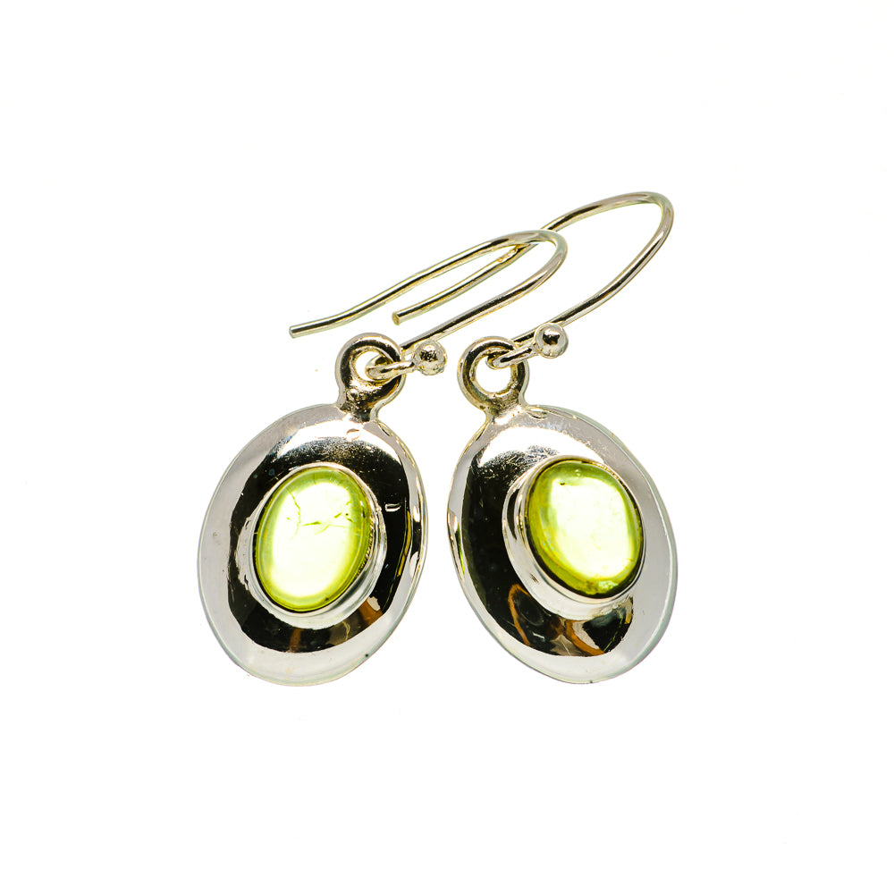 Peridot Earrings handcrafted by Anasilvercos - EARR405629