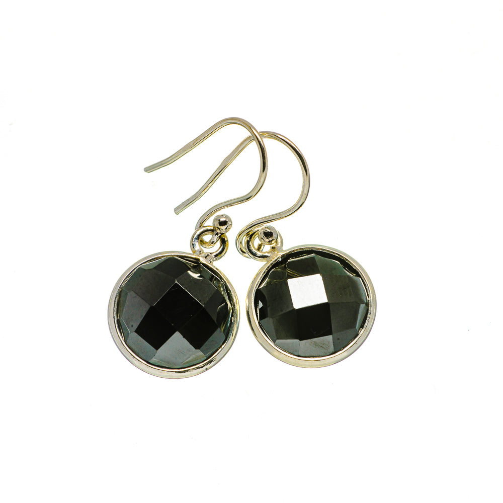 Black Onyx Earrings handcrafted by Anasilvercos - EARR405644