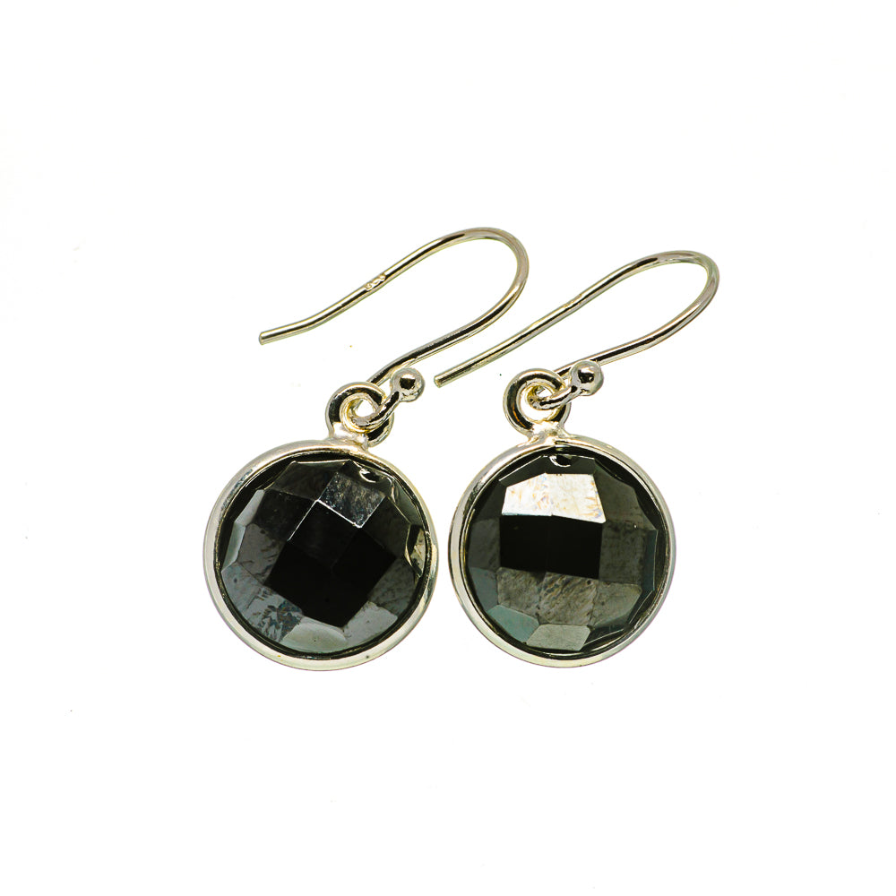 Black Onyx Earrings handcrafted by Anasilvercos - EARR405660