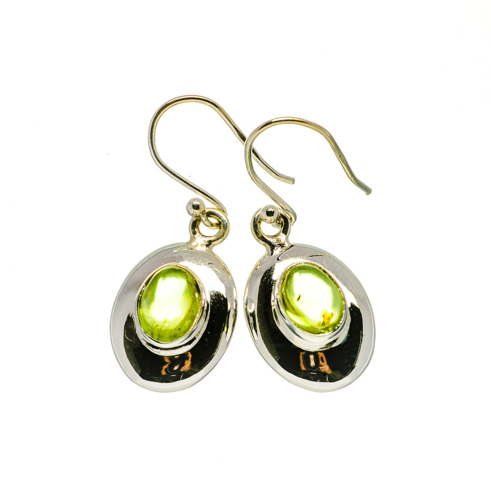 Peridot Earrings handcrafted by Anasilvercos - EARR405678