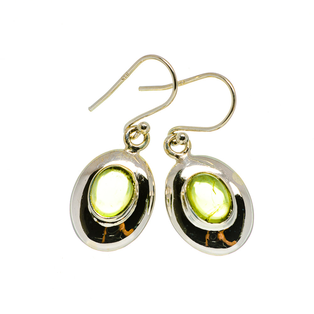 Peridot Earrings handcrafted by Anasilvercos - EARR405935