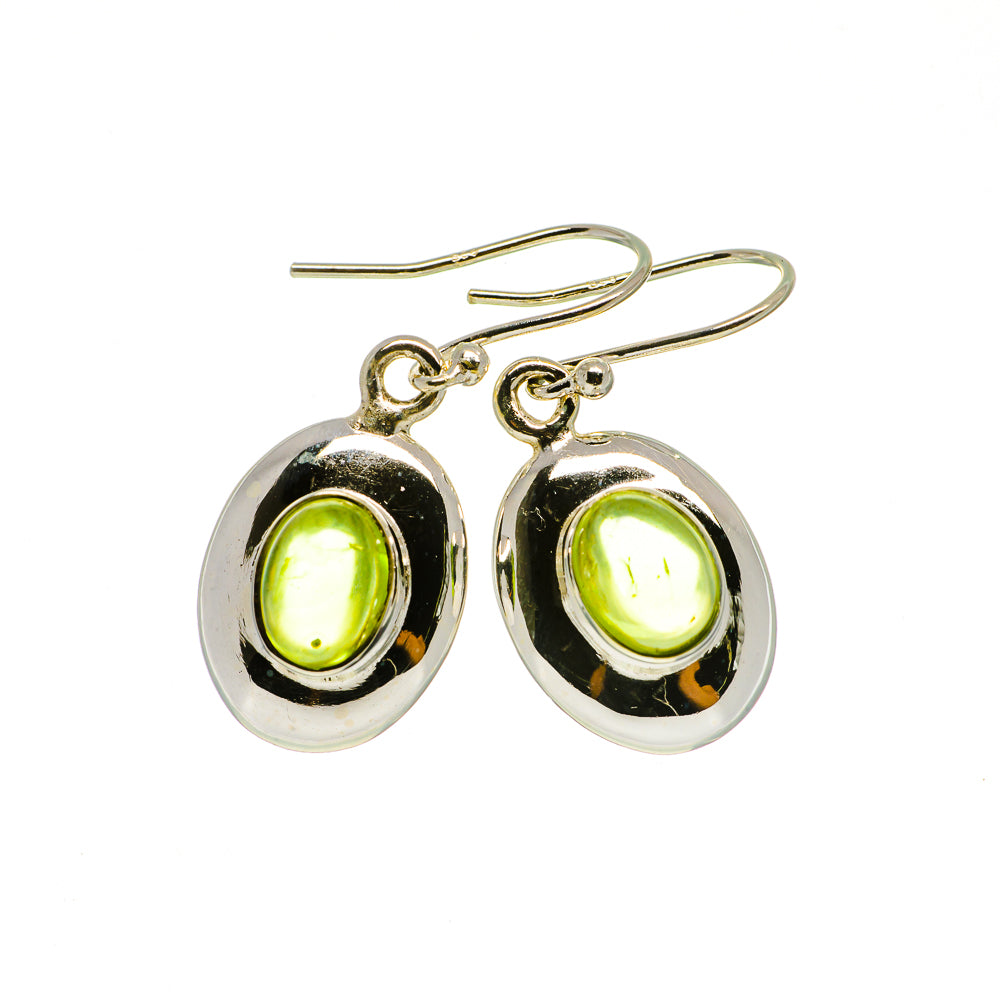 Peridot Earrings handcrafted by Anasilvercos - EARR405949