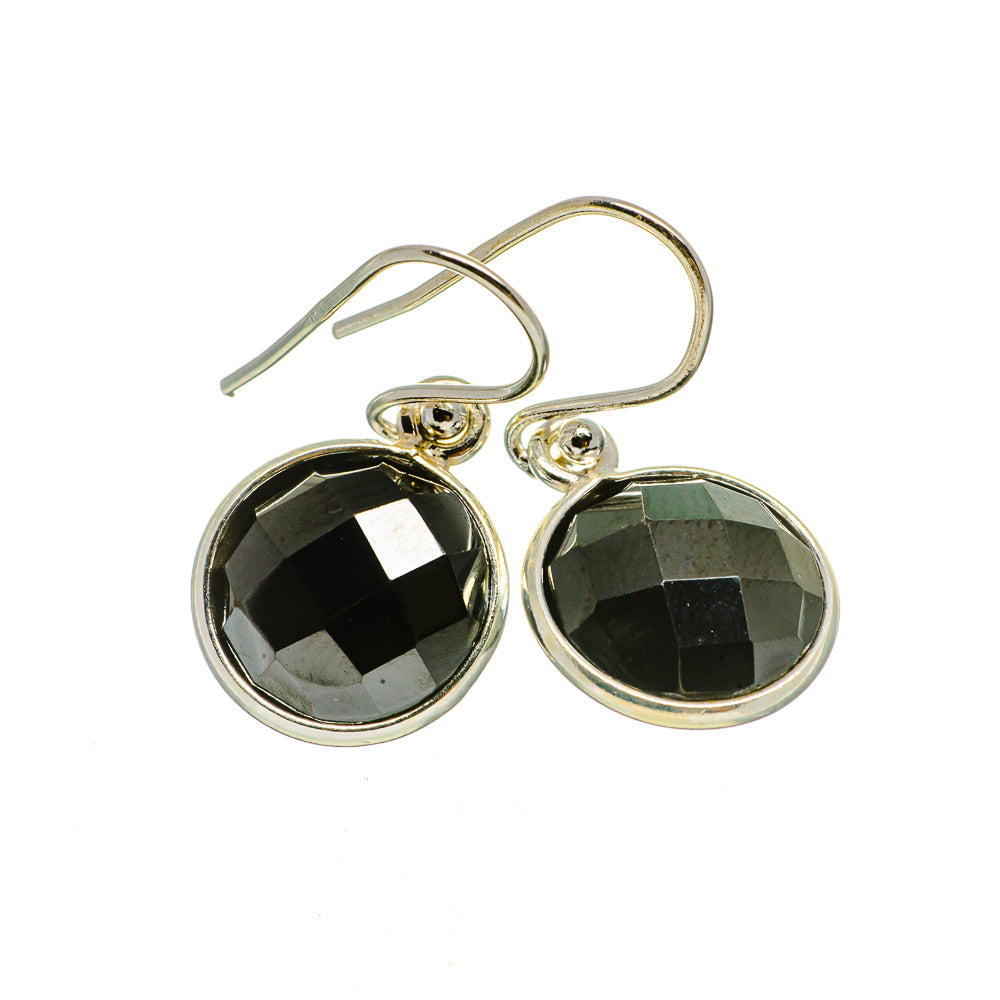 Black Onyx Earrings handcrafted by Anasilvercos - EARR406089