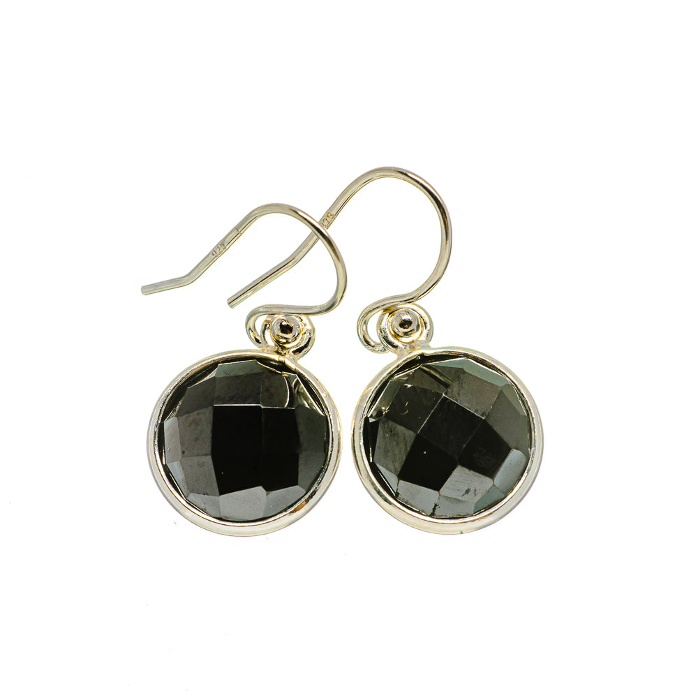Black Onyx Earrings handcrafted by Anasilvercos - EARR406099
