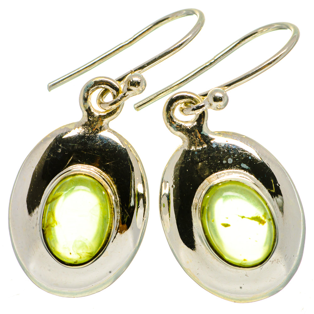 Peridot Earrings handcrafted by Anasilvercos - EARR406195
