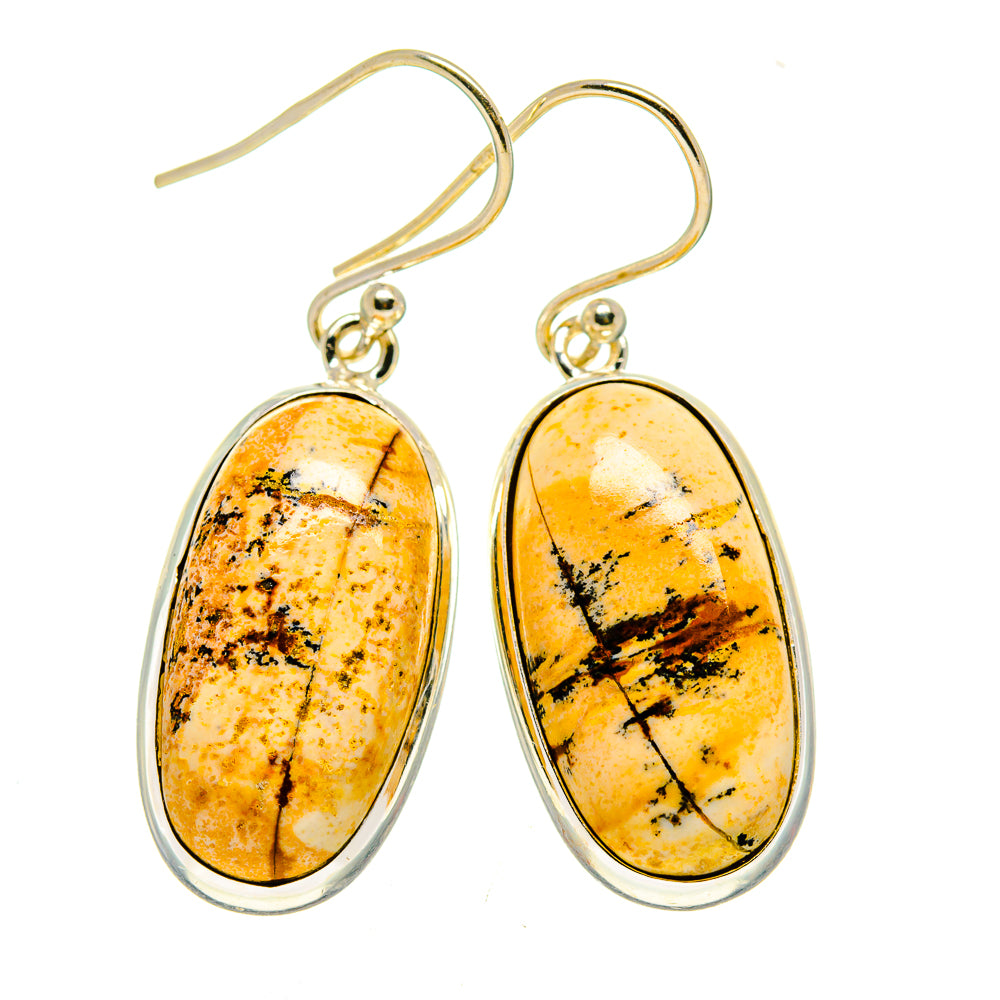Picture Jasper Earrings handcrafted by Anasilvercos - EARR408183