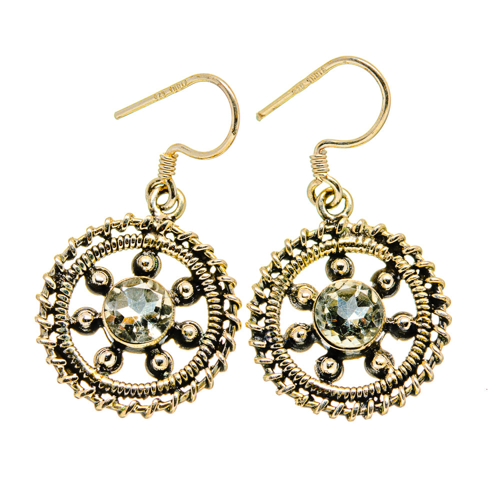 Blue Topaz Earrings handcrafted by Anasilvercos - EARR408809