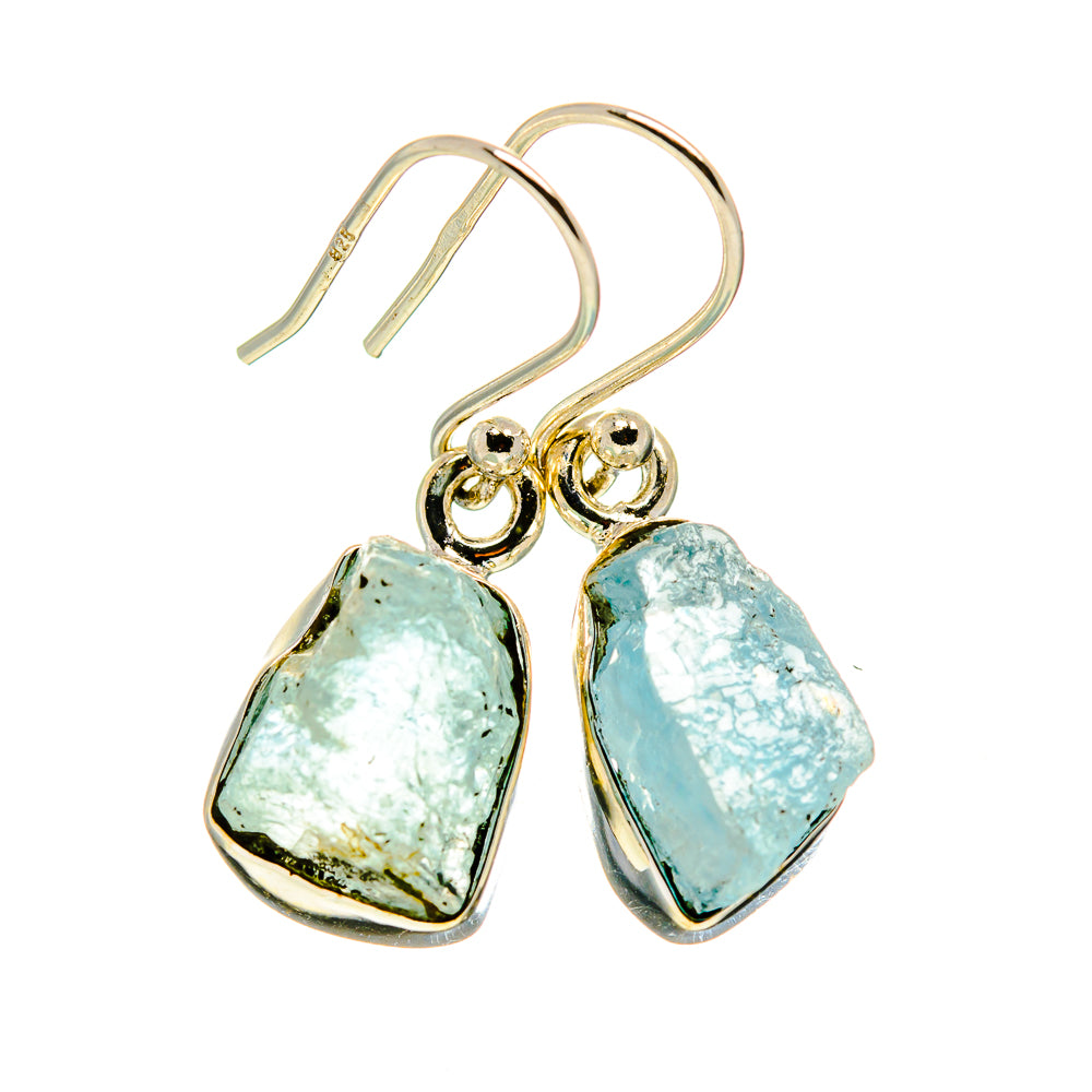Aquamarine Earrings handcrafted by Anasilvercos - EARR409133