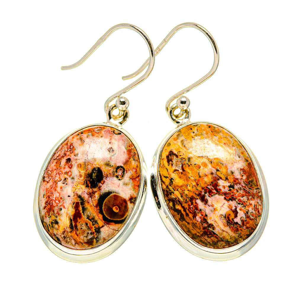 Poppy Jasper Earrings handcrafted by Anasilvercos - EARR409284
