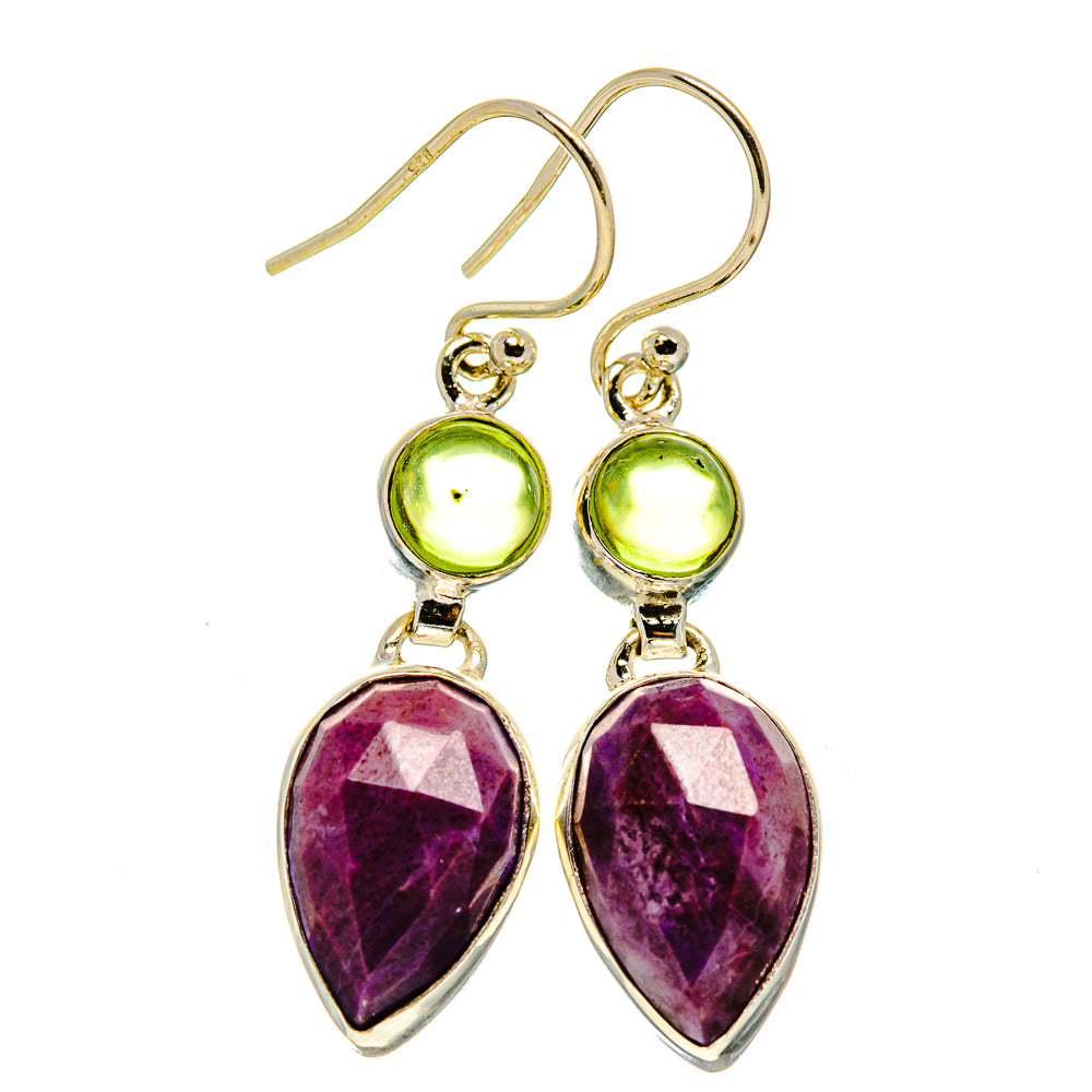 Charoite Earrings handcrafted by Anasilvercos - EARR409406