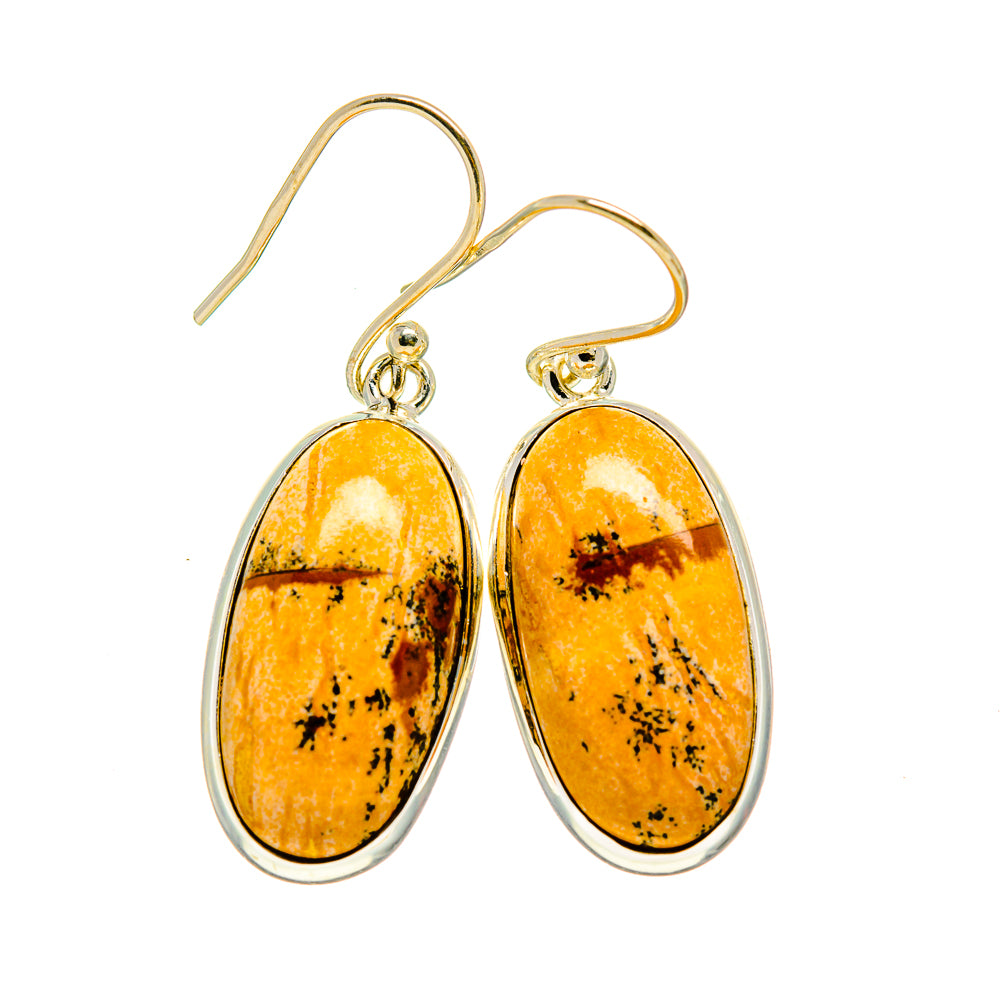 Picture Jasper Earrings handcrafted by Anasilvercos - EARR409411