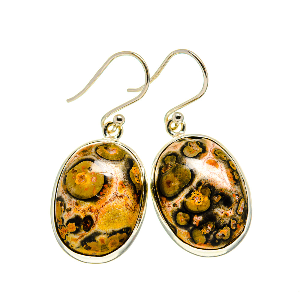Poppy Jasper Earrings handcrafted by Anasilvercos - EARR409567