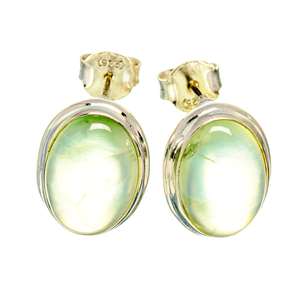 Prehnite Earrings handcrafted by Anasilvercos - EARR410382