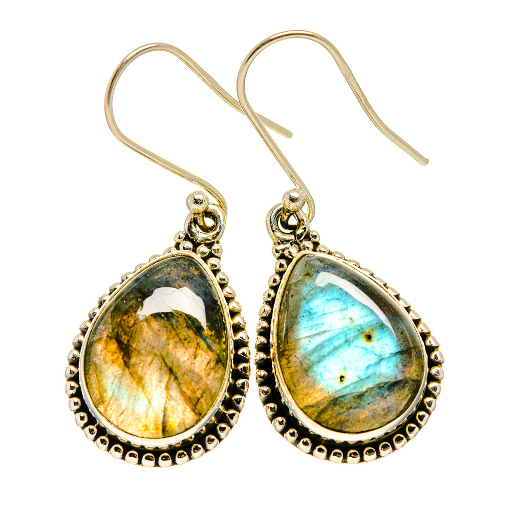 Labradorite Earrings handcrafted by Anasilvercos - EARR410763