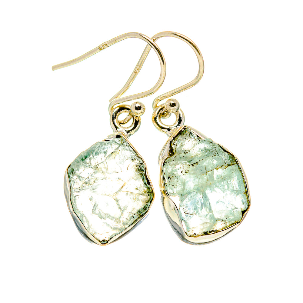Aquamarine Earrings handcrafted by Anasilvercos - EARR411024