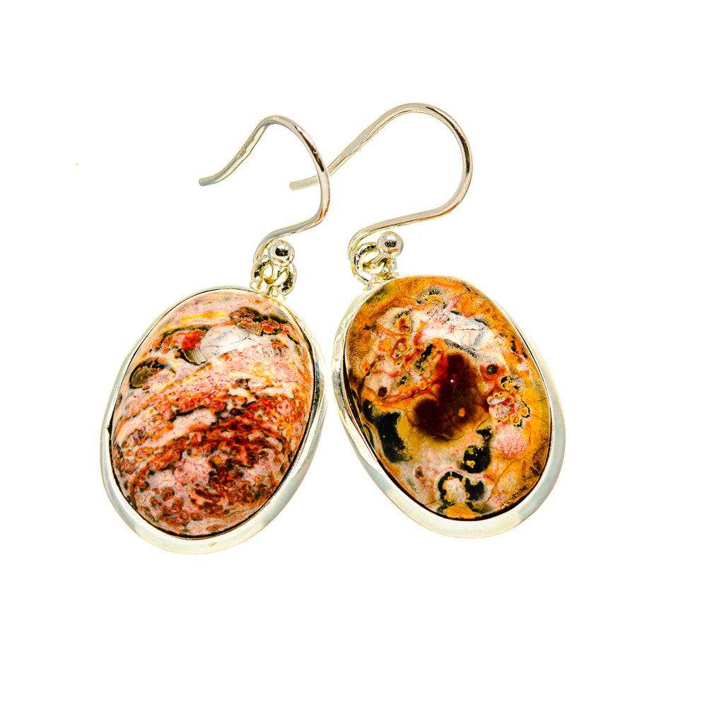 Poppy Jasper Earrings handcrafted by Anasilvercos - EARR411223