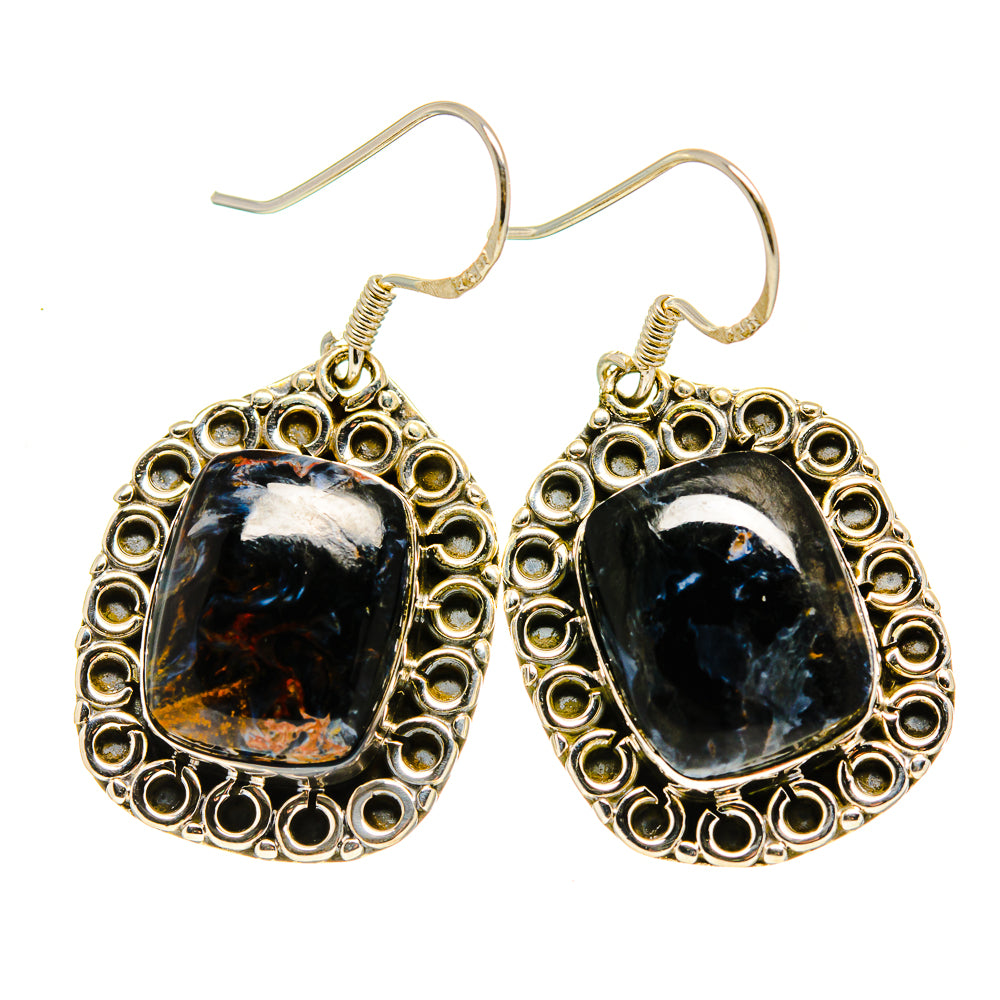 Pietersite Earrings handcrafted by Anasilvercos - EARR411365