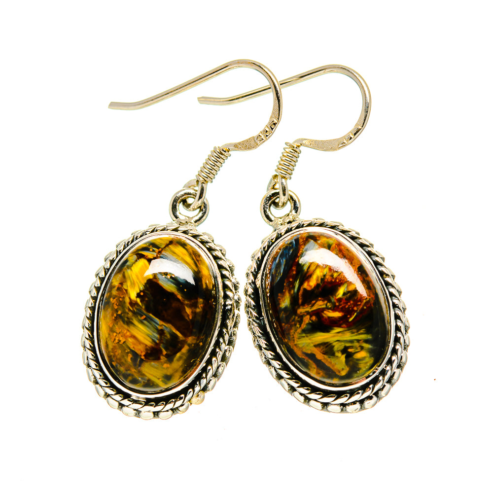 Pietersite Earrings handcrafted by Anasilvercos - EARR411720