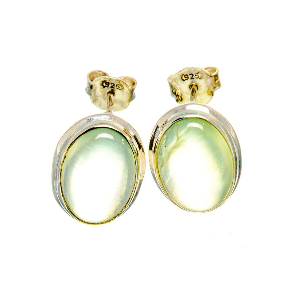 Prehnite Earrings handcrafted by Anasilvercos - EARR411831