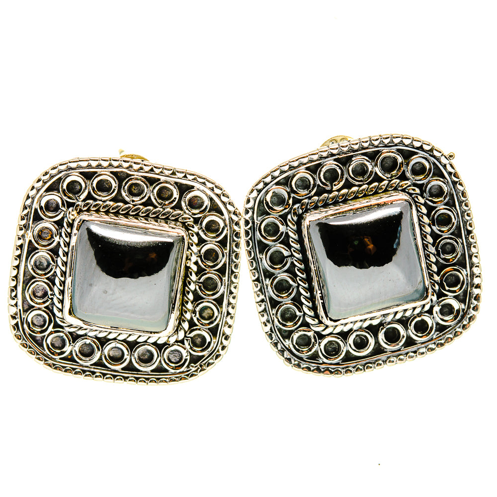 Hematite Earrings handcrafted by Anasilvercos - EARR411905