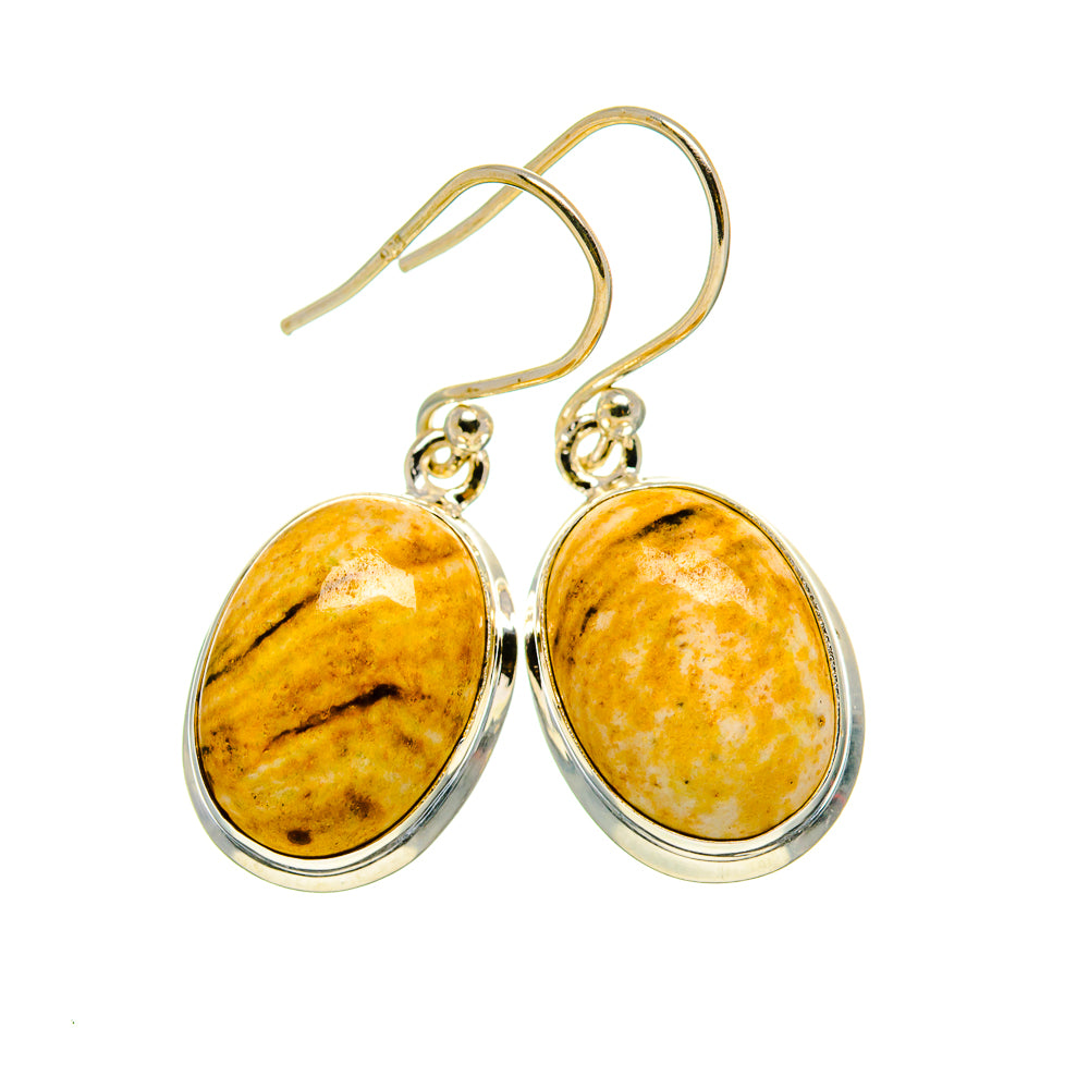 Picture Jasper Earrings handcrafted by Anasilvercos - EARR412321