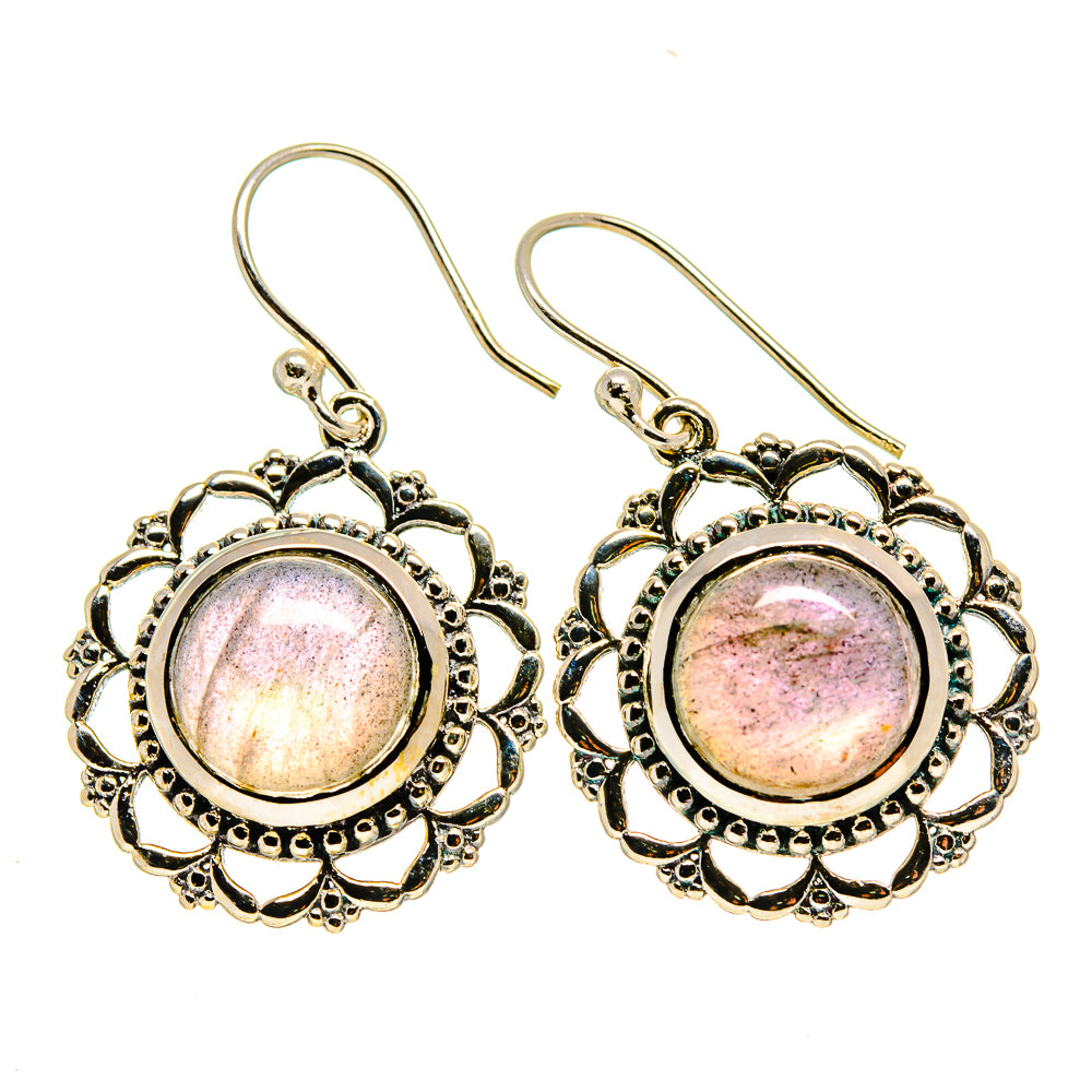 Labradorite Earrings handcrafted by Anasilvercos - EARR412748