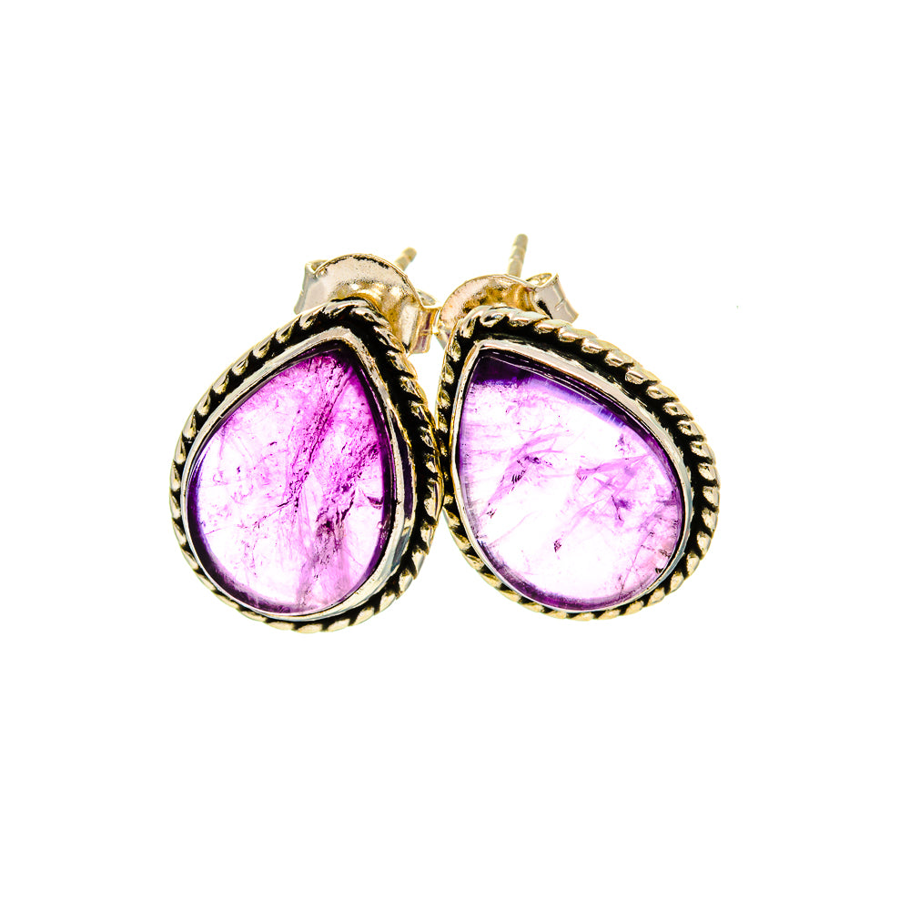 Amethyst Earrings handcrafted by Anasilvercos - EARR412783