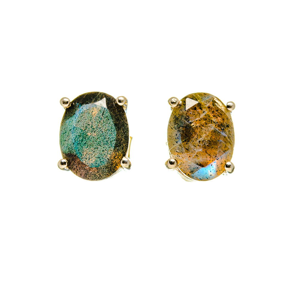 Labradorite Earrings handcrafted by Anasilvercos - EARR412858