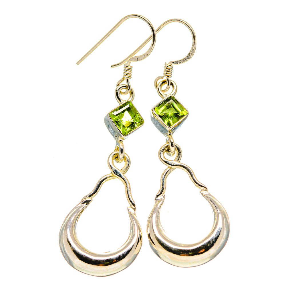 Peridot Earrings handcrafted by Anasilvercos - EARR412899