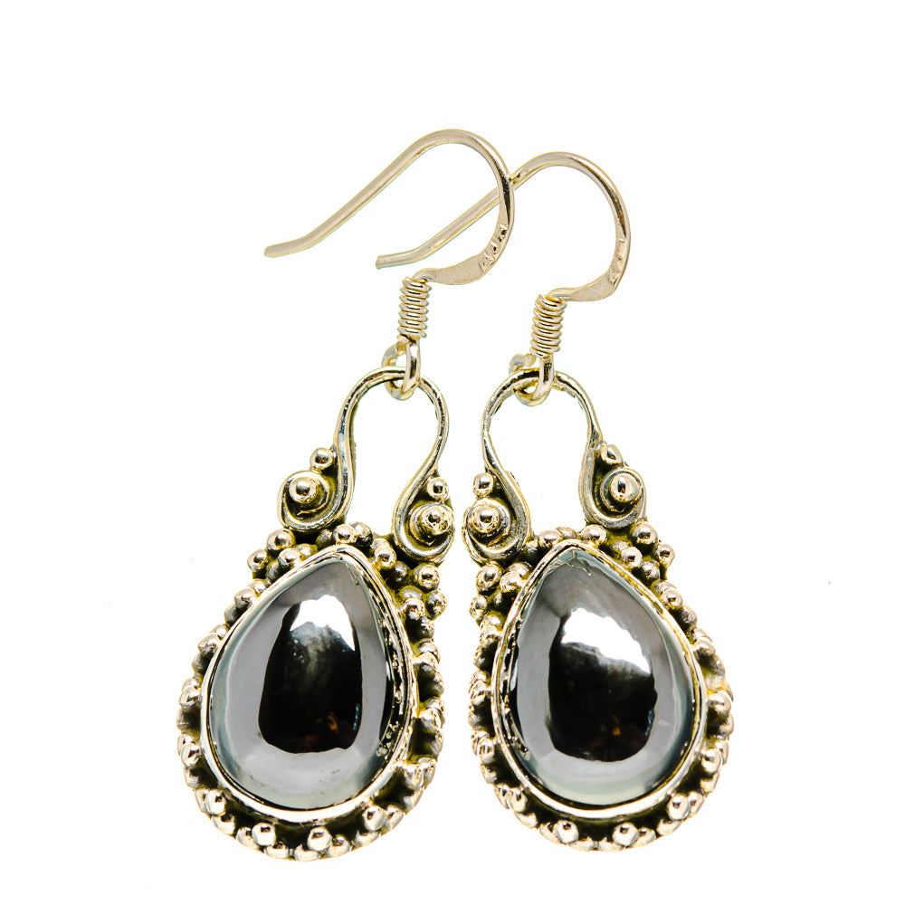 Hematite Earrings handcrafted by Anasilvercos - EARR412986
