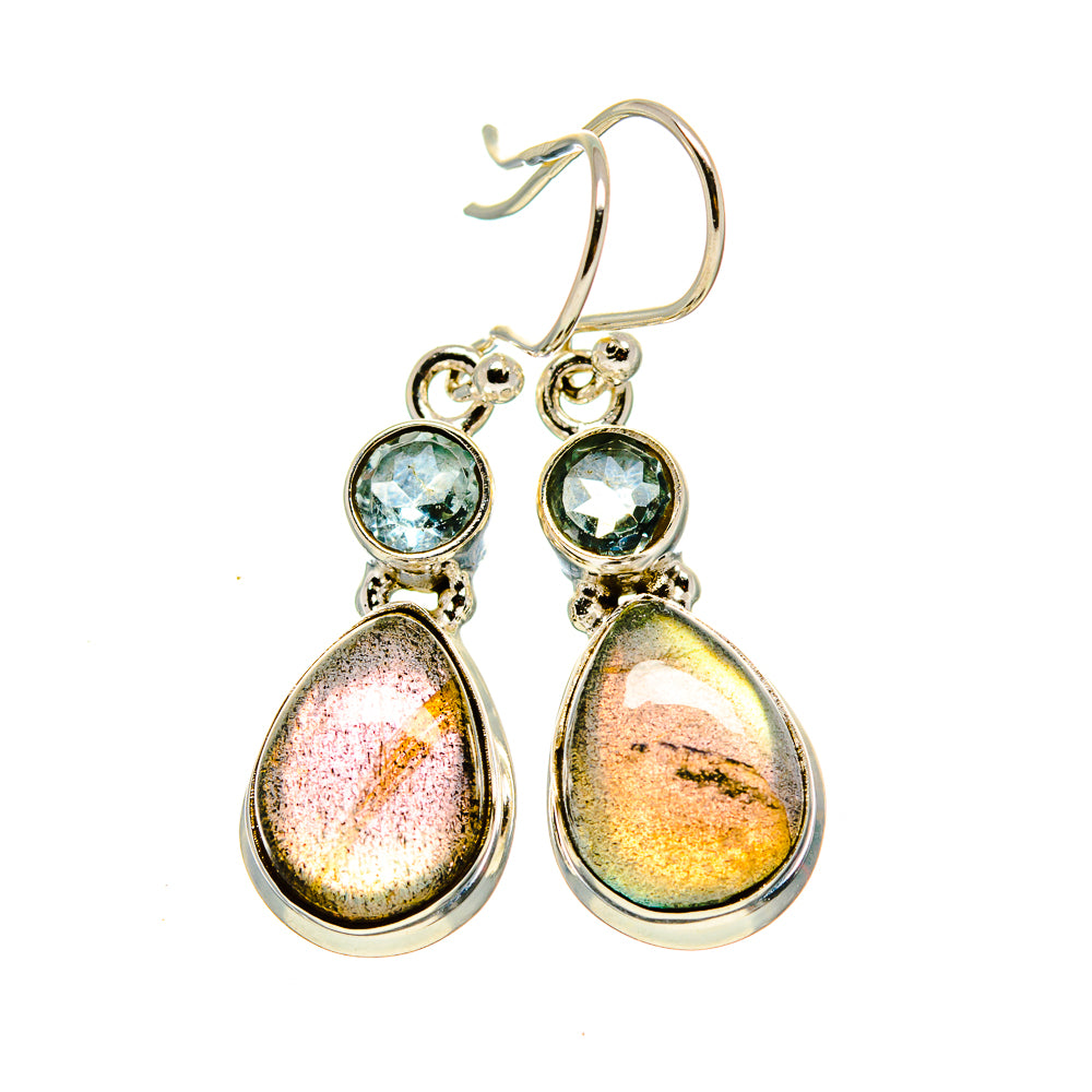 Labradorite Earrings handcrafted by Anasilvercos - EARR412996
