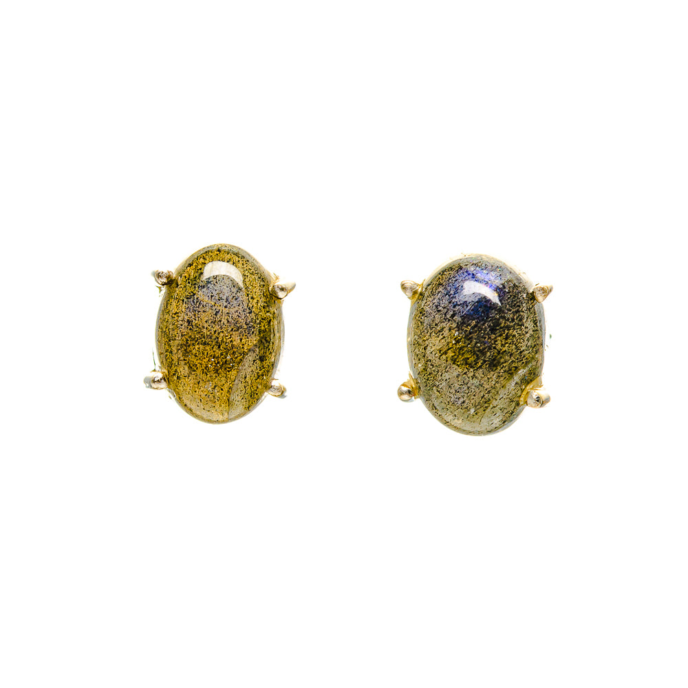 Labradorite Earrings handcrafted by Anasilvercos - EARR413024