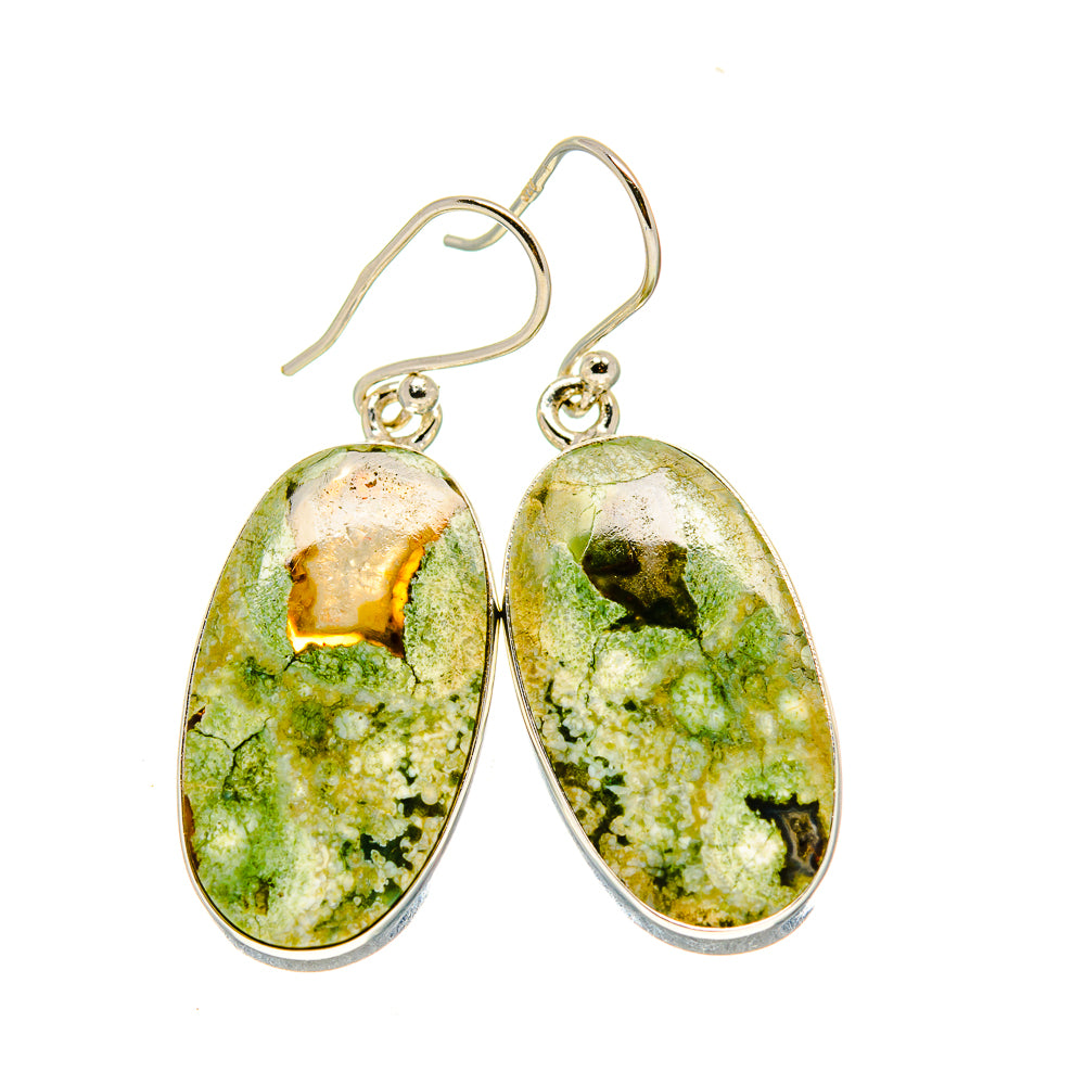 Rainforest Opal Earrings handcrafted by Anasilvercos - EARR413098