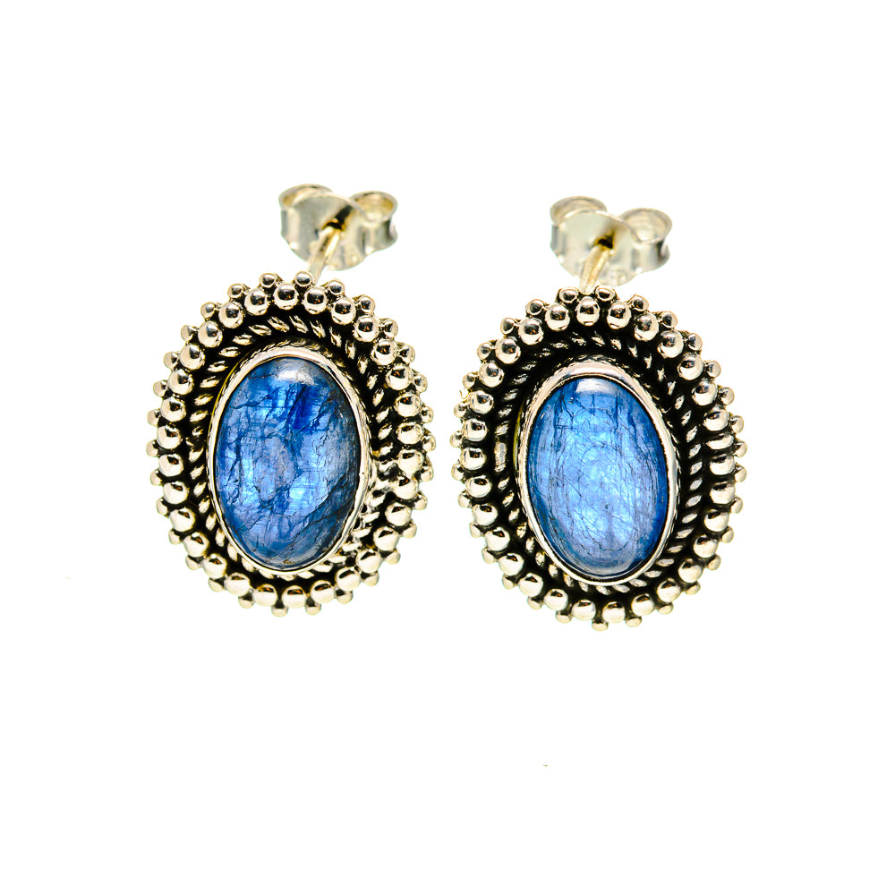 Kyanite Earrings handcrafted by Anasilvercos - EARR413106
