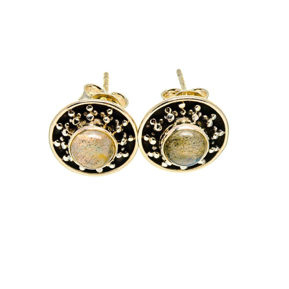 Labradorite Earrings handcrafted by Anasilvercos - EARR413167