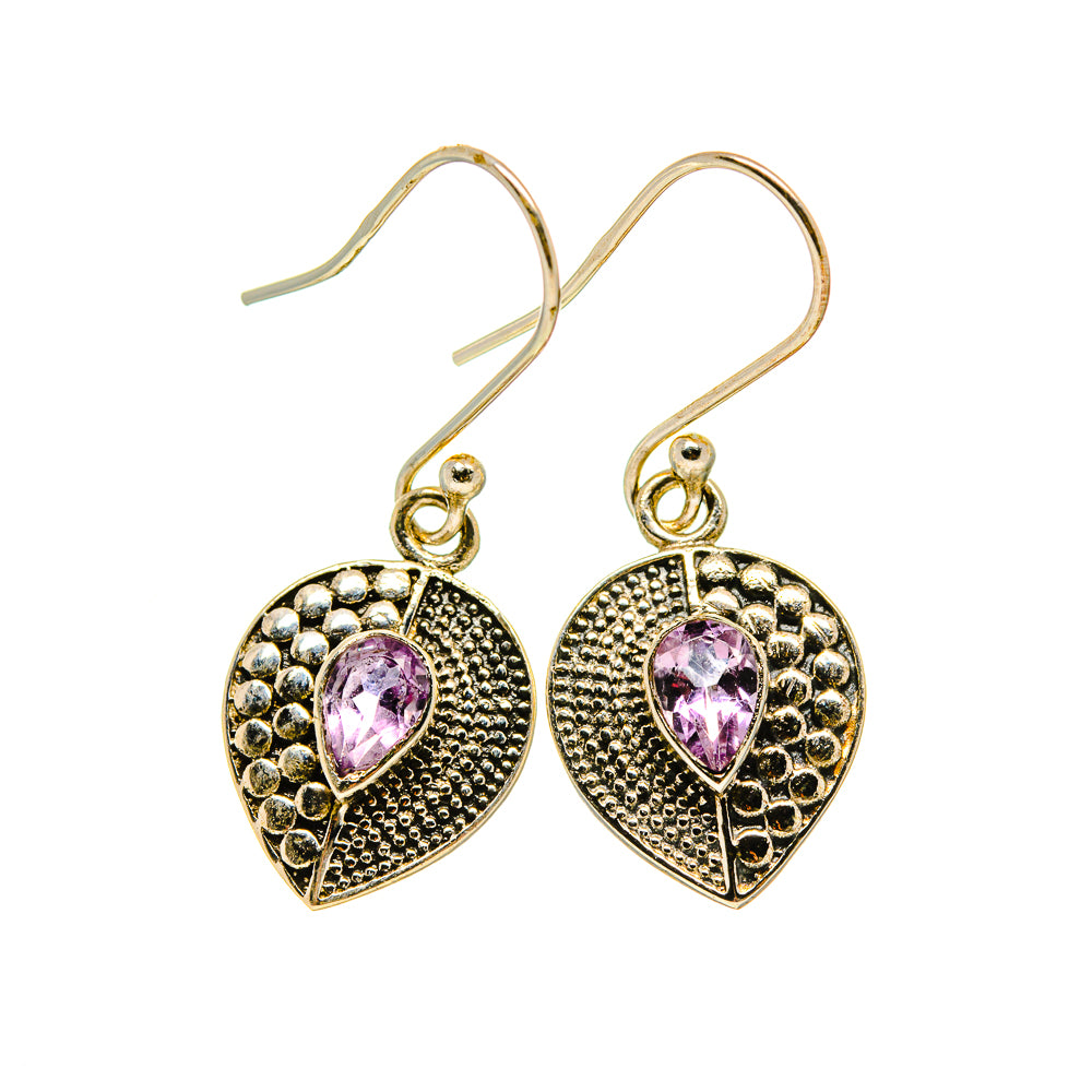 Amethyst Earrings handcrafted by Anasilvercos - EARR413211
