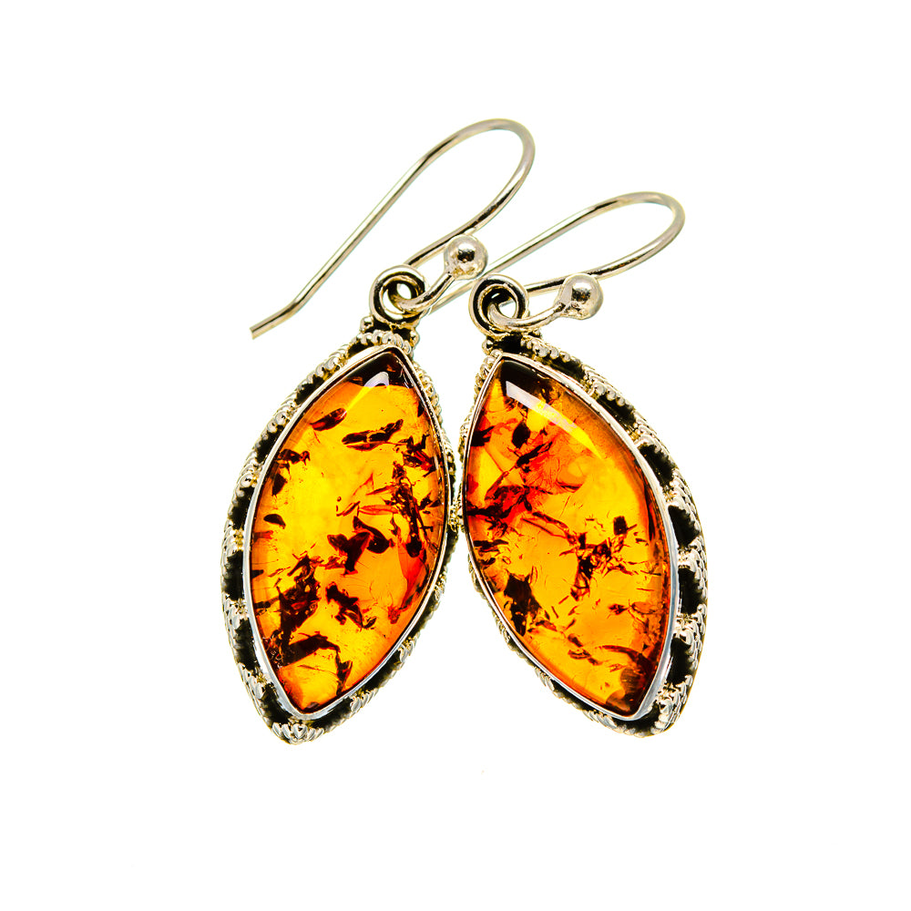 Baltic Amber Earrings handcrafted by Anasilvercos - EARR413228