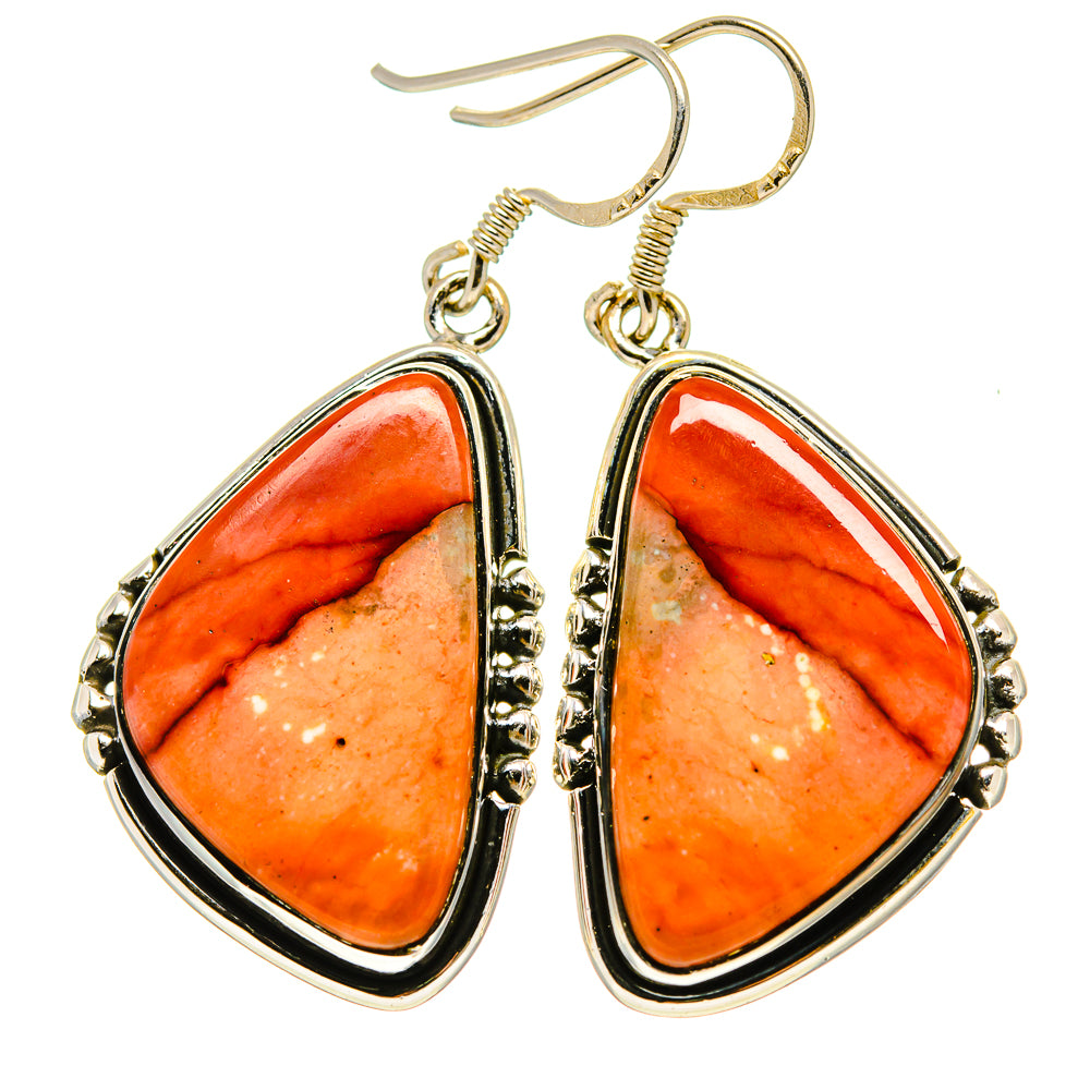 Mookaite Earrings handcrafted by Anasilvercos - EARR413254