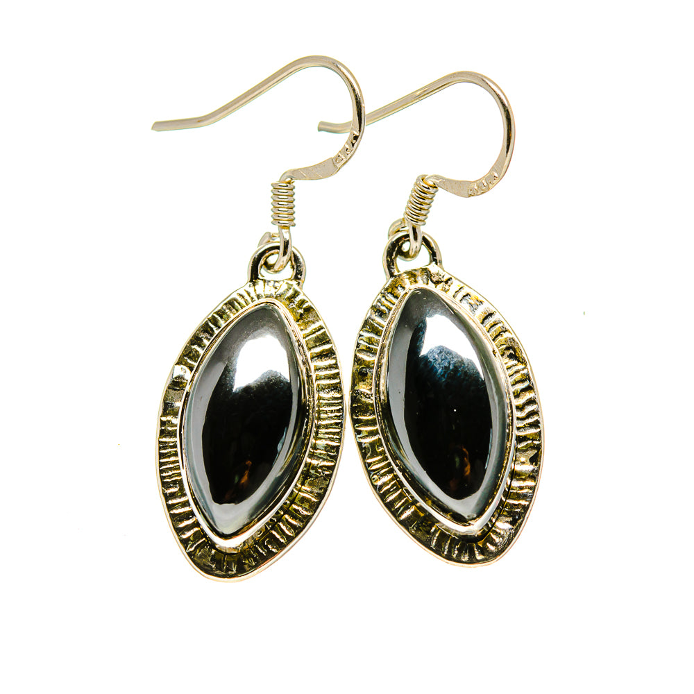 Hematite Earrings handcrafted by Anasilvercos - EARR413255